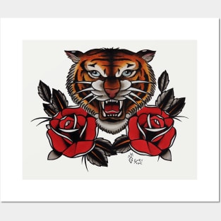 Tiger Tattoo Posters and Art